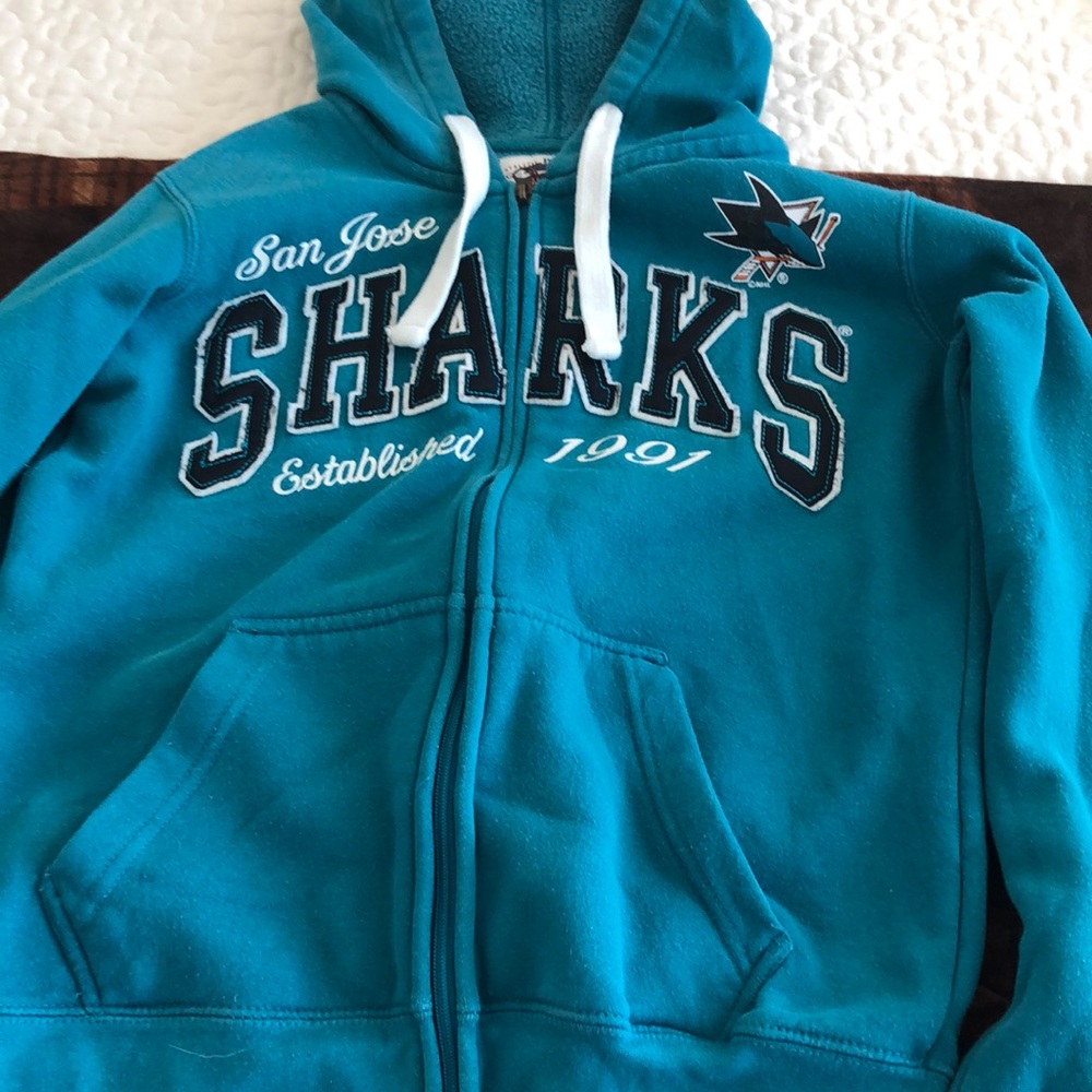 San Jose Sharks Vintage Hoodie